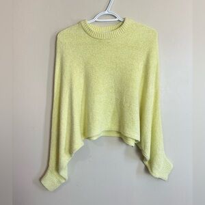 Wilfred Size M Light Yellow Crew Neck Sweater